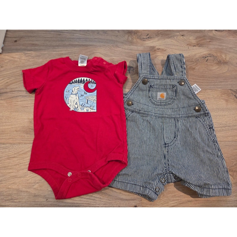 Carhartt baby boy outfit 6 mos